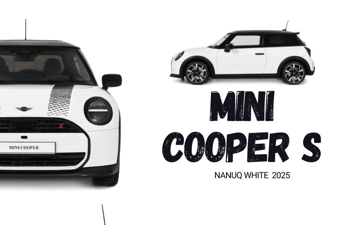 Otto 2025 Mini Cooper S F66 Nanuq White 1:18