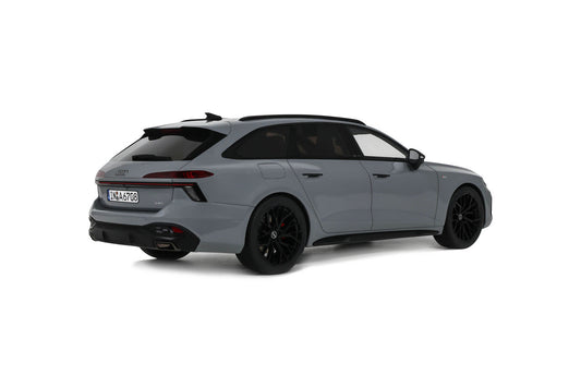 Otto 2025 Audi A6 (C9) E-Hybrid Quattro Avant Edition One Nardo Grey 1:18