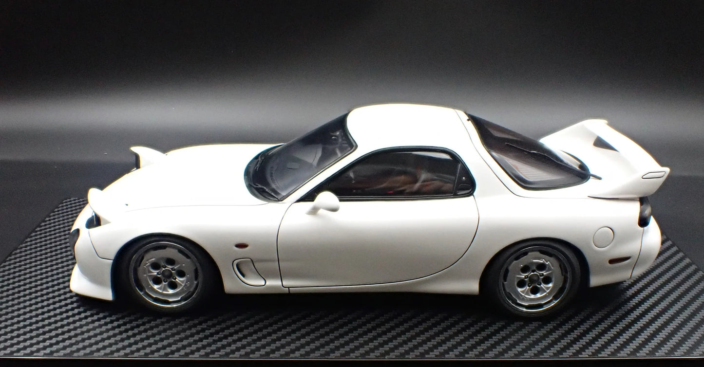 Ignition Rx7 Ignition-Model Mazda RX-7 (FD3S) MazdaSpeed A-Spec White 1:18 – STM Diecast
