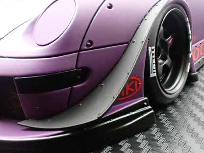 Ignition Model Porsche 993 RWB Widebody "Rotana" Matte Purple 1:18