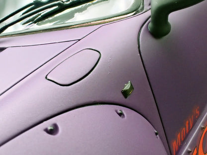 Ignition Model Porsche 993 RWB Widebody "Rotana" Matte Purple 1:18