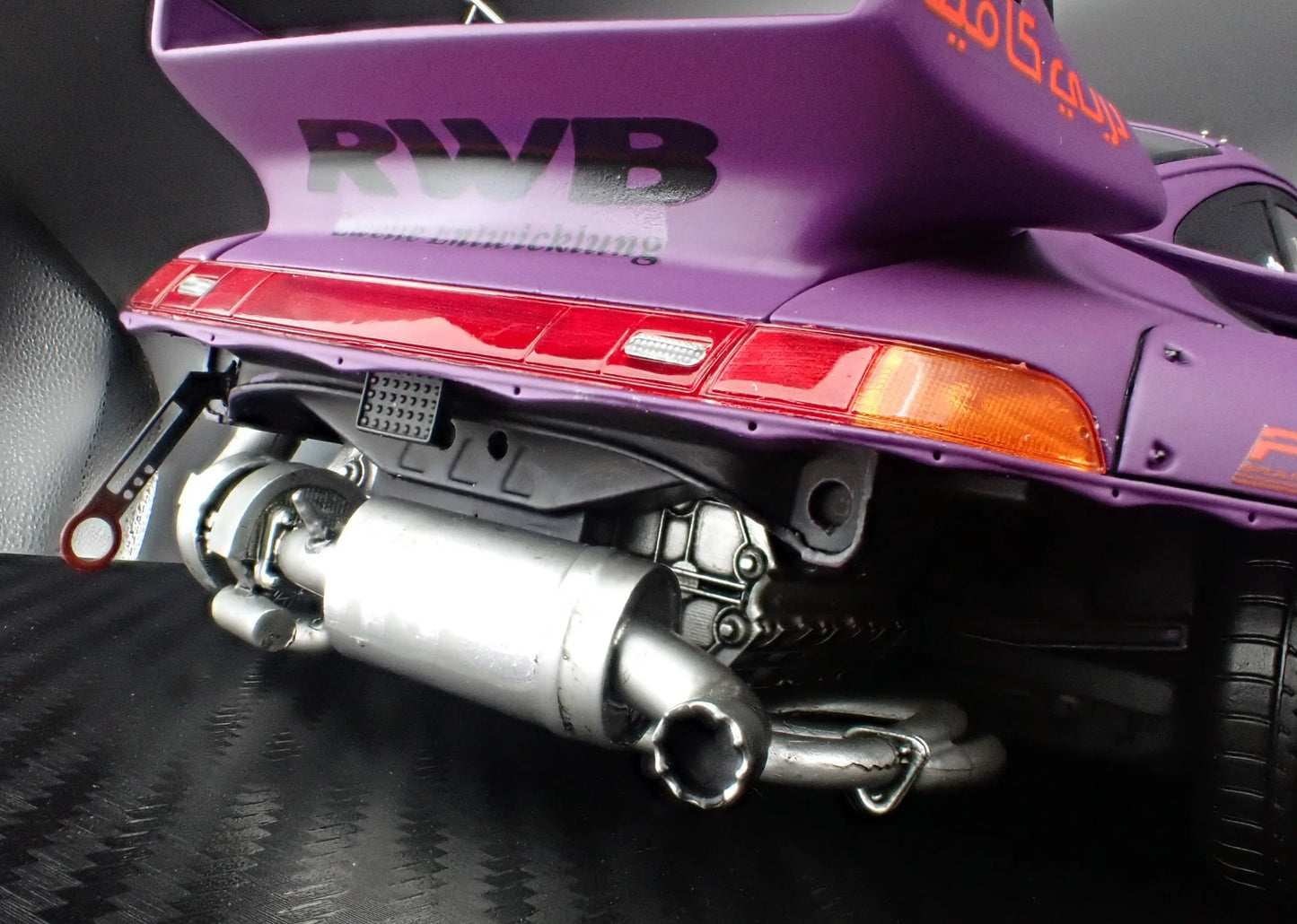 Ignition Model Porsche 993 RWB Widebody "Rotana" Matte Purple 1:18