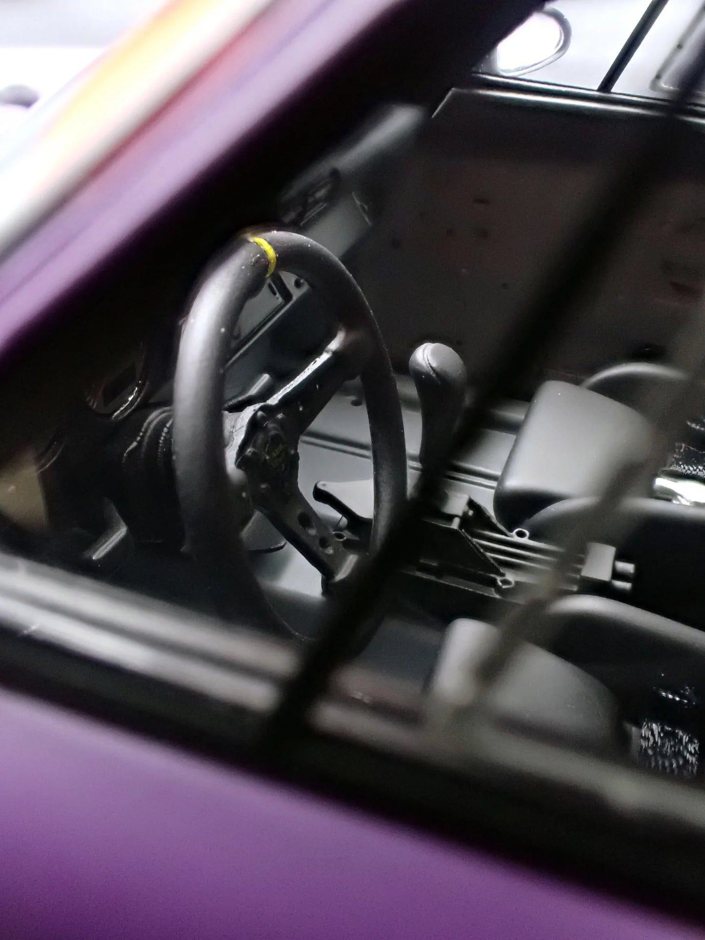 Ignition Model Porsche 993 RWB Widebody "Rotana" Matte Purple 1:18