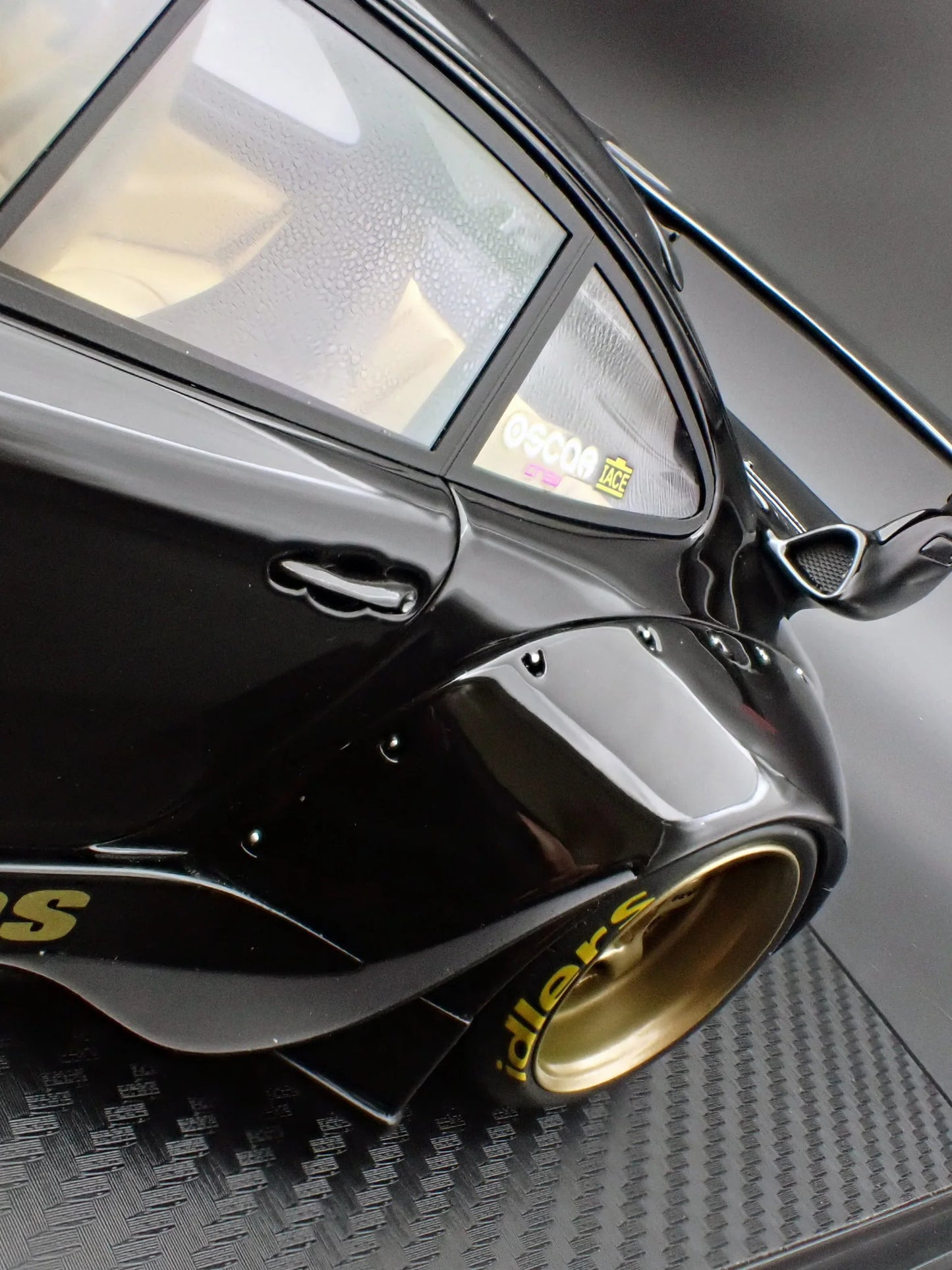 Ignition Model Porsche 993 RWB Widebody "Sopranos" Black 1:18