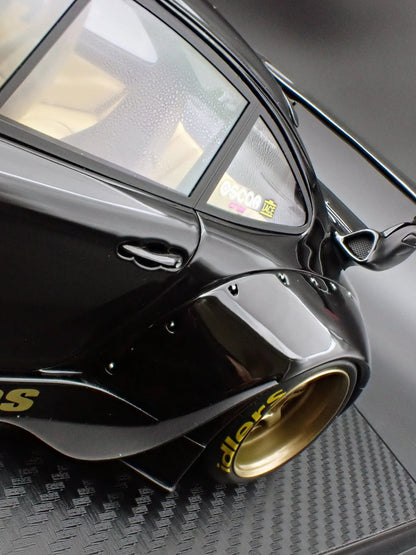 Ignition Model Porsche 993 RWB Widebody "Sopranos" Black 1:18