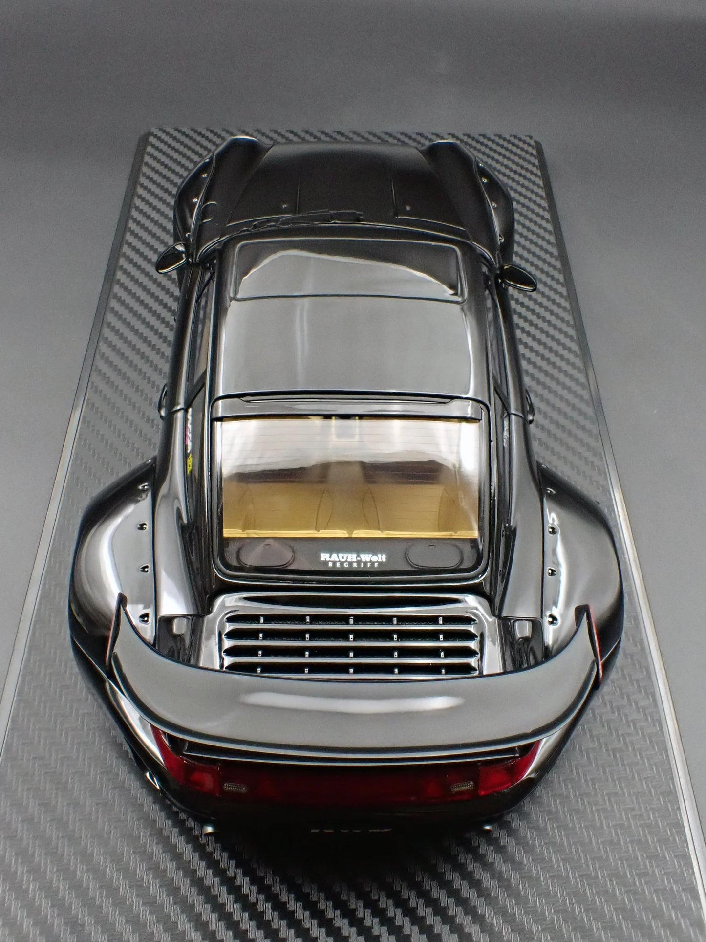 Ignition Model Porsche 993 RWB Widebody "Sopranos" Black 1:18