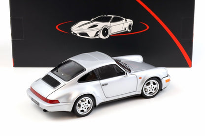 Norev 1993 Porsche 911 964 Carrera 4 WTL 30 Jahre Polar Silver 1:18