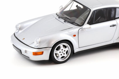 Norev 1993 Porsche 911 964 Carrera 4 WTL 30 Jahre Polar Silver 1:18