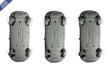 BBR 2023 Ferrari Purosangue Verde Dora (Light Green) WITH DISPLAY 1:18