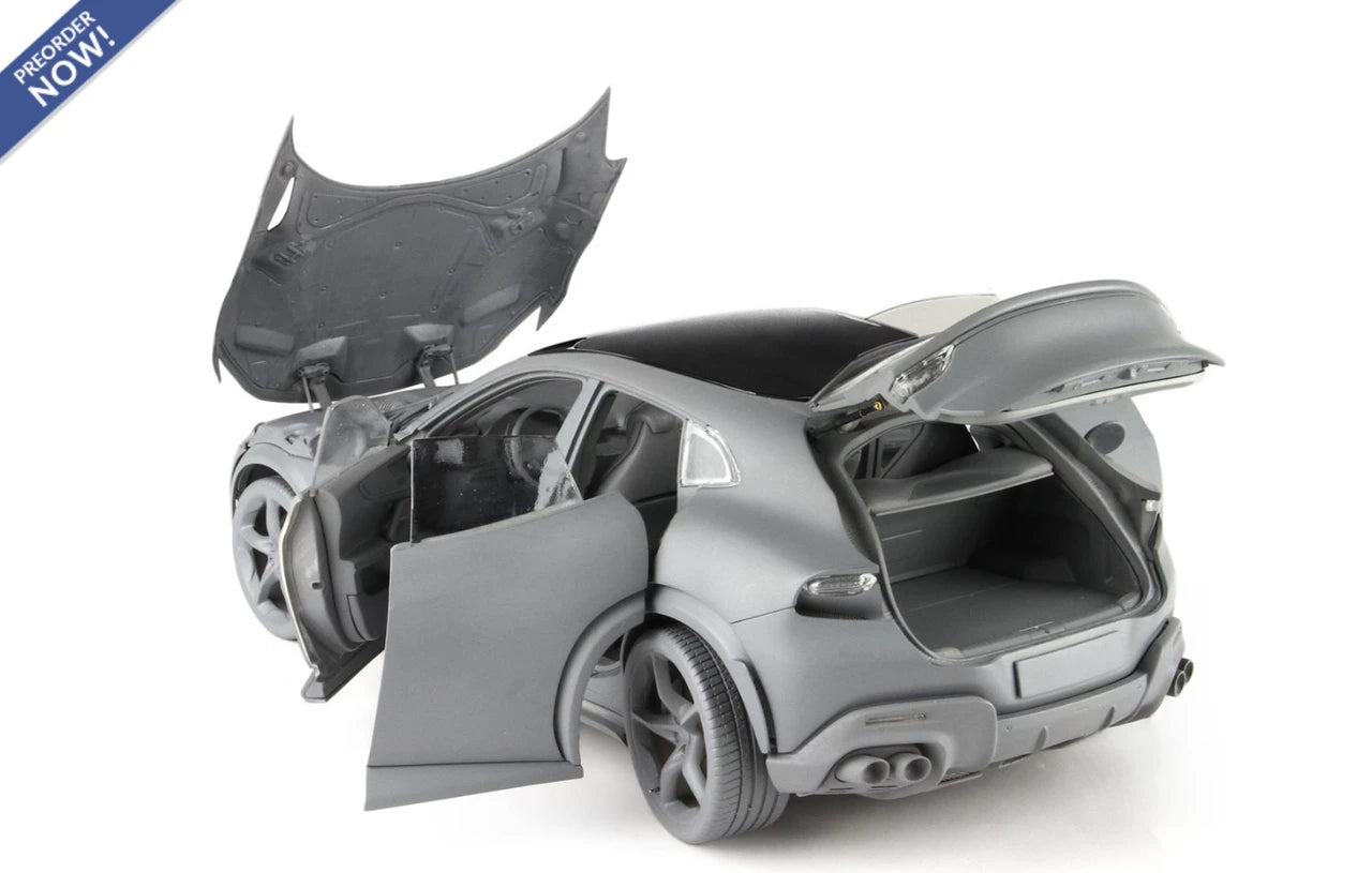 BBR 2023 Ferrari Purosangue Verde Dora (Light Green) WITH DISPLAY 1:18