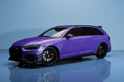 Kengfai KiloWorks 2020 Audi RS4 Avant B9 Darwin Pro Violet Purple Metallic 1:18