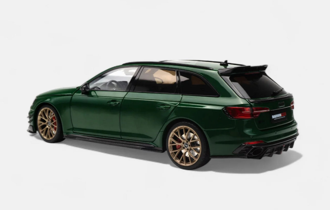 Kengfai KiloWorks 2020 Audi RS4 Avant (B9) Darwin Pro Green Metallic 1:18