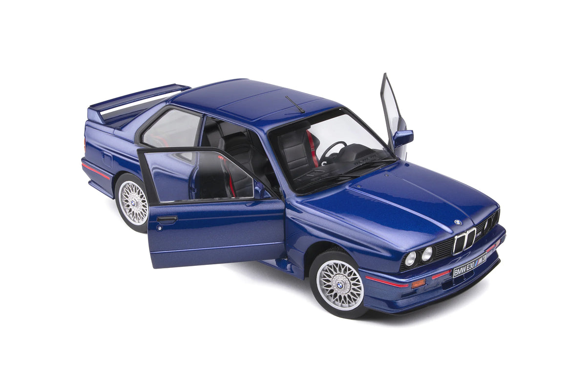 Solido 1990 BMW E30 M3 (E30) Mauritius Blue 1:18