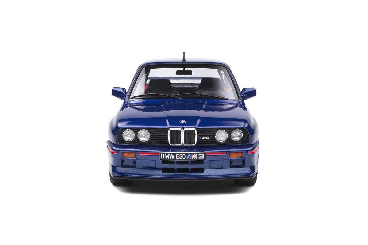 Solido 1990 BMW E30 M3 (E30) Mauritius Blue 1:18