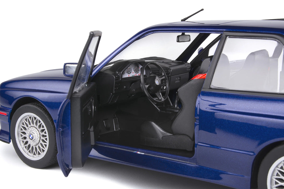 Solido 1990 BMW E30 M3 (E30) Mauritius Blue 1:18