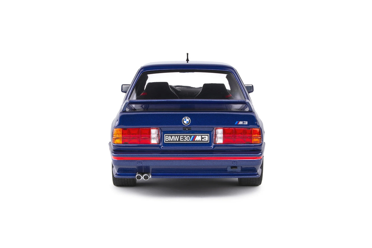 Solido 1990 BMW E30 M3 (E30) Mauritius Blue 1:18