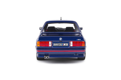 Solido 1990 BMW E30 M3 (E30) Mauritius Blue 1:18