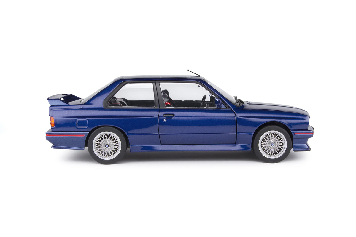 Solido 1990 BMW E30 M3 (E30) Mauritius Blue 1:18