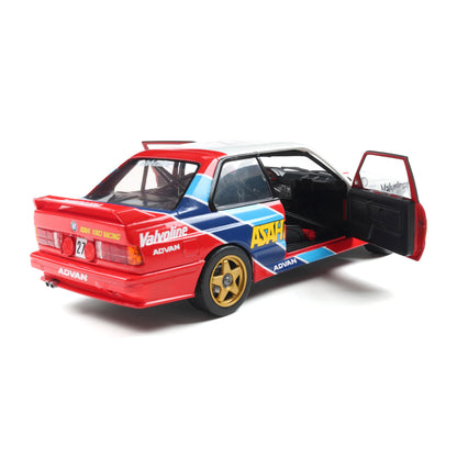 Solido 1986 BMW E30 M3 #27 Kawamoto JTCC Red, White, Blue 1:18