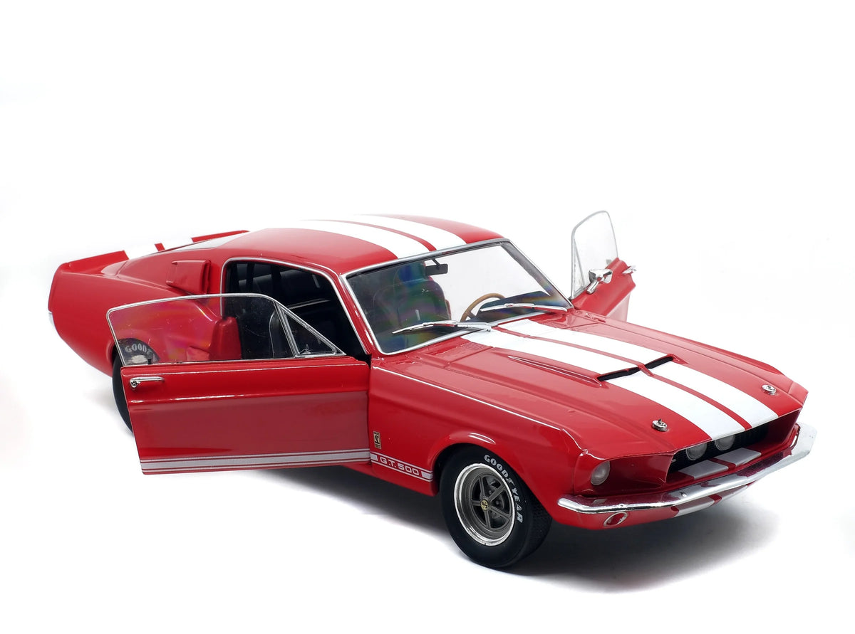 Solido 1967 Ford Shelby Mustang GT500 Candy Apple Red 1:18