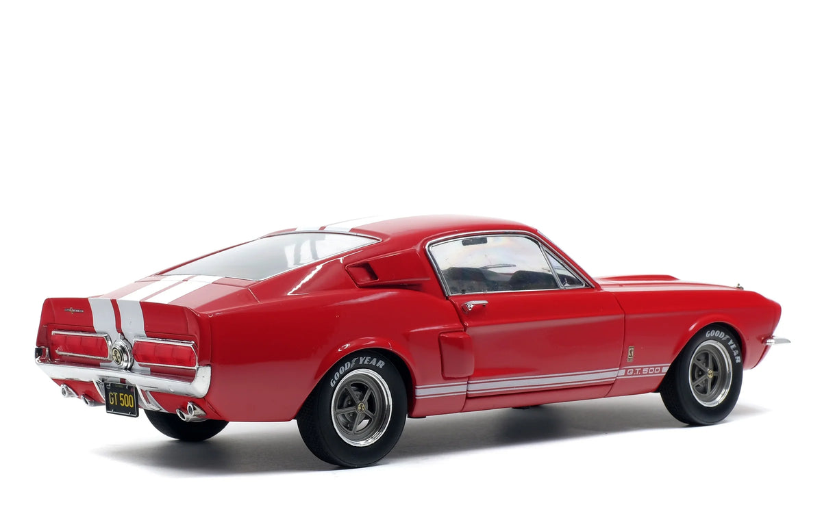 Solido 1967 Ford Shelby Mustang GT500 Candy Apple Red 1:18