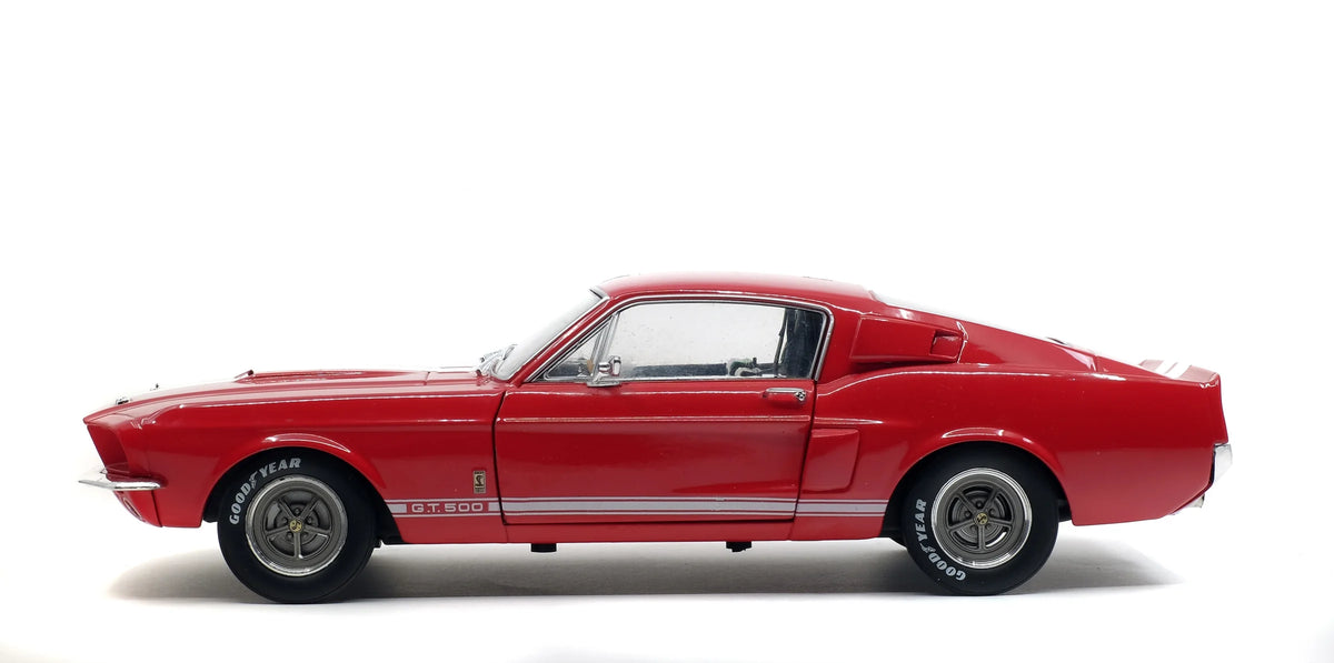 Solido 1967 Ford Shelby Mustang GT500 Candy Apple Red 1:18