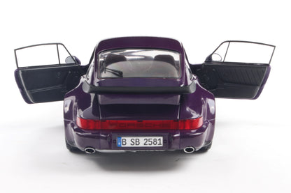 Solido 1990 Porsche 911 (964) Turbo 3.6 Violet Purple Metallic 1:18