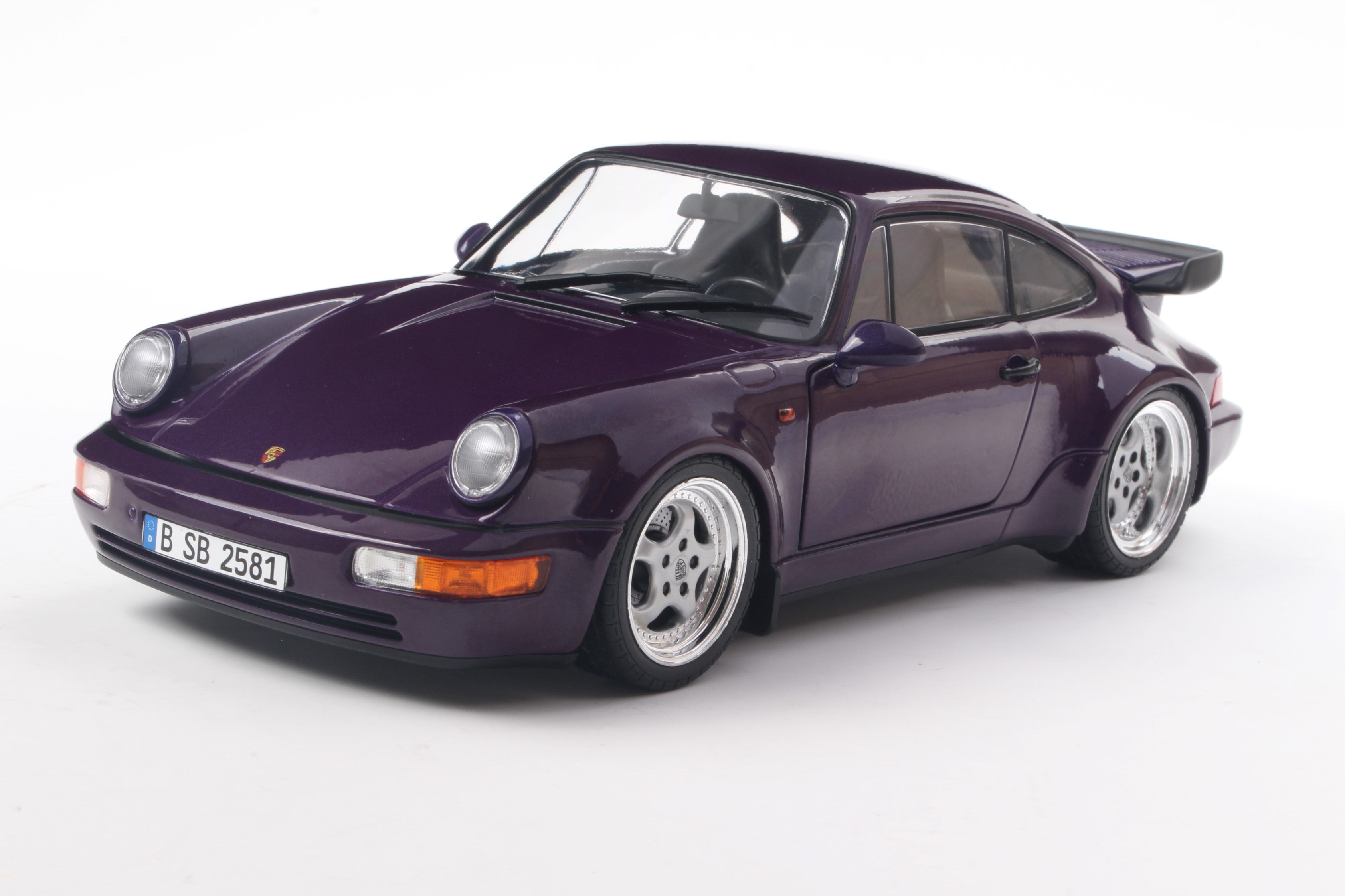 Solido 1990 Porsche 911 (964) Turbo 3.6 Violet Purple Metallic 1