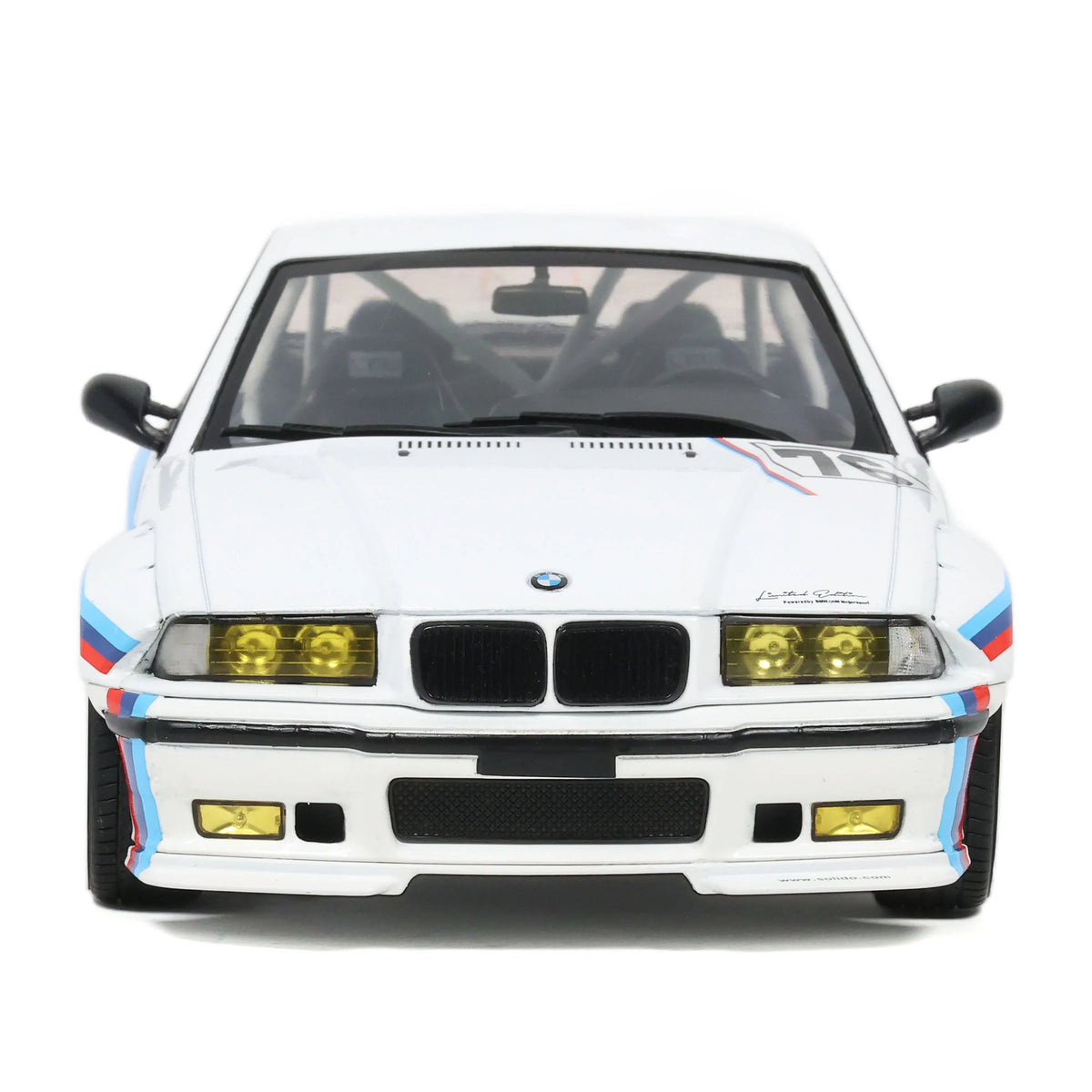 Solido 1990 BMW M3 (E36) Pandem M Livery White 1:18