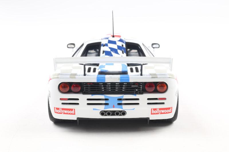 Solido 1996 Mclaren F1 GTR 6.1L V12 Short Tail Team Hollywood #01 Winner De Brasilia White 1:18