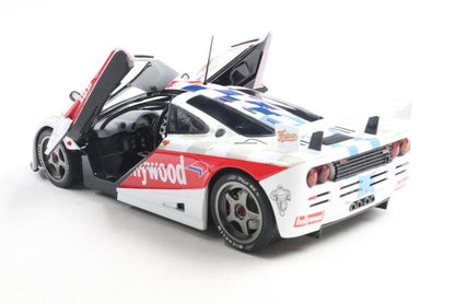 Solido 1996 Mclaren F1 GTR 6.1L V12 Short Tail Team Hollywood #01 Winner De Brasilia White 1:18