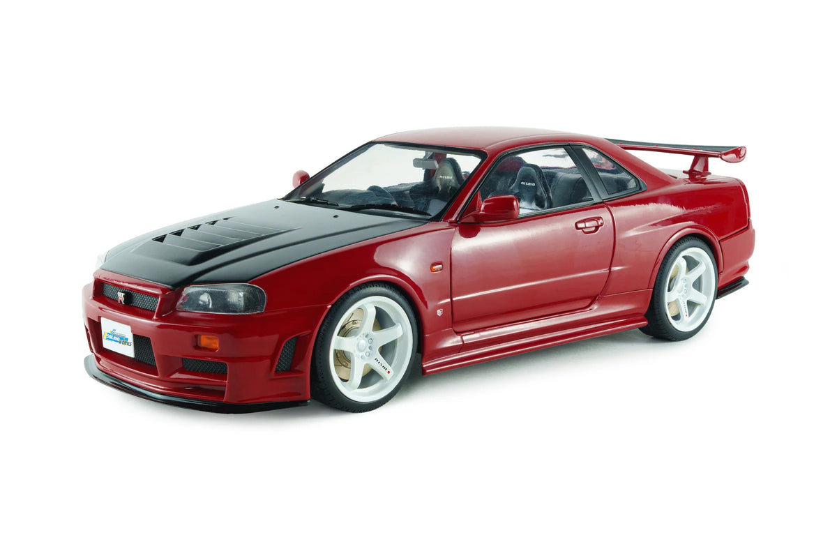 Solido 1999 Nissan Skyline GT-R (BNR34) Nismo Parts Red 1:18