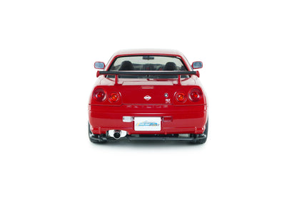 Solido 1999 Nissan Skyline GT-R (BNR34) Nismo Parts Red 1:18