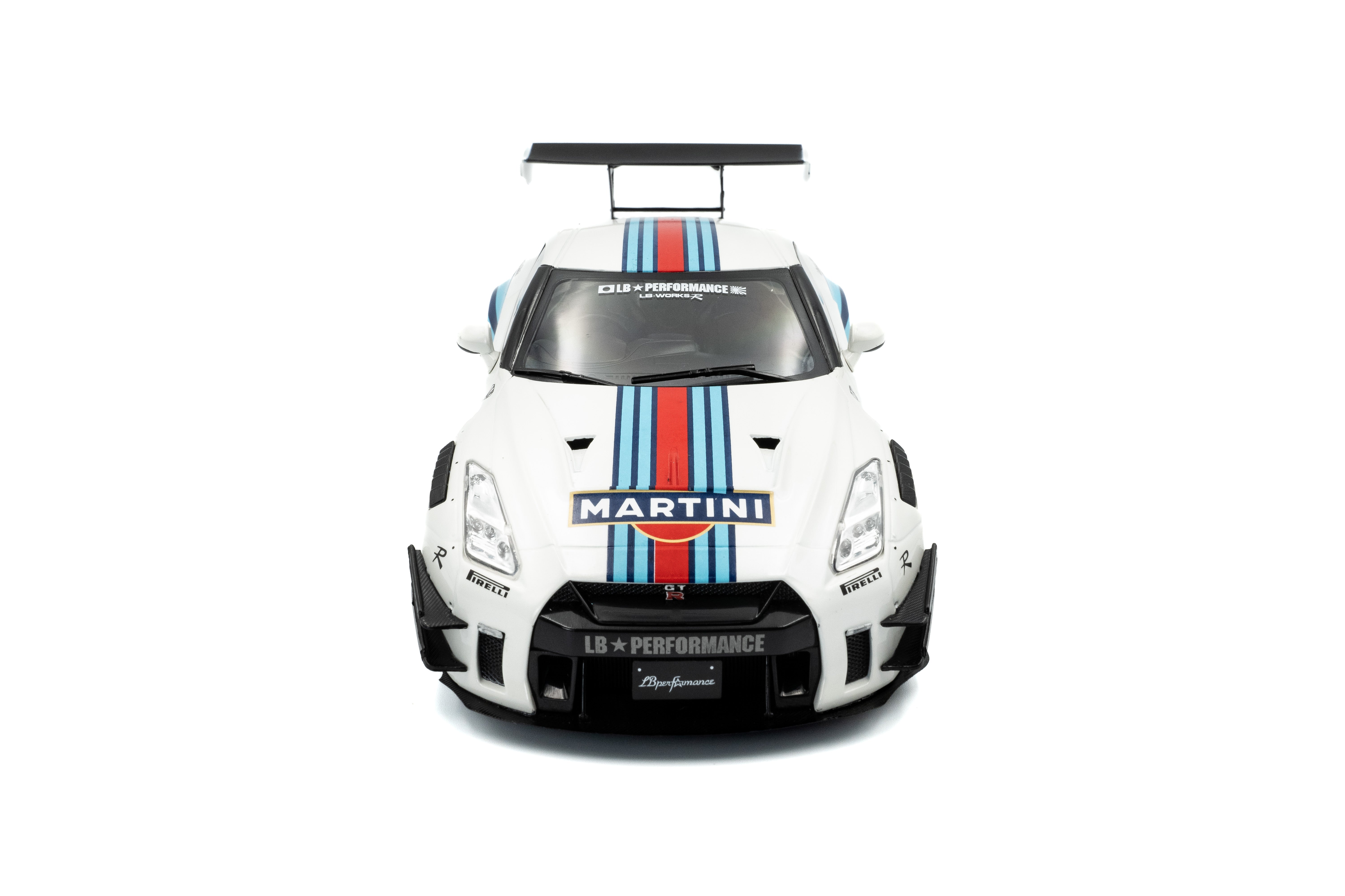 Solido 2024 Nissan GT-R (R35) W/ Liberty Walk Body Kit 2.0 Martini