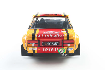 Solido 1980 Fiat 131 Abarth No 12 Rallye Montecarlo 1980 Yellow 1:18