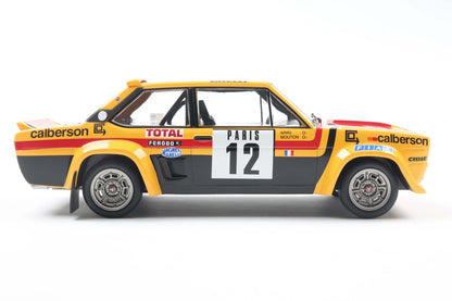 Solido 1980 Fiat 131 Abarth No 12 Rallye Montecarlo 1980 Yellow 1:18