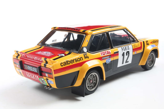 Solido 1980 Fiat 131 Abarth No 12 Rallye Montecarlo 1980 Yellow 1:18