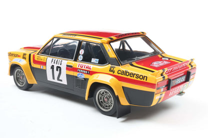 Solido 1980 Fiat 131 Abarth No 12 Rallye Montecarlo 1980 Yellow 1:18