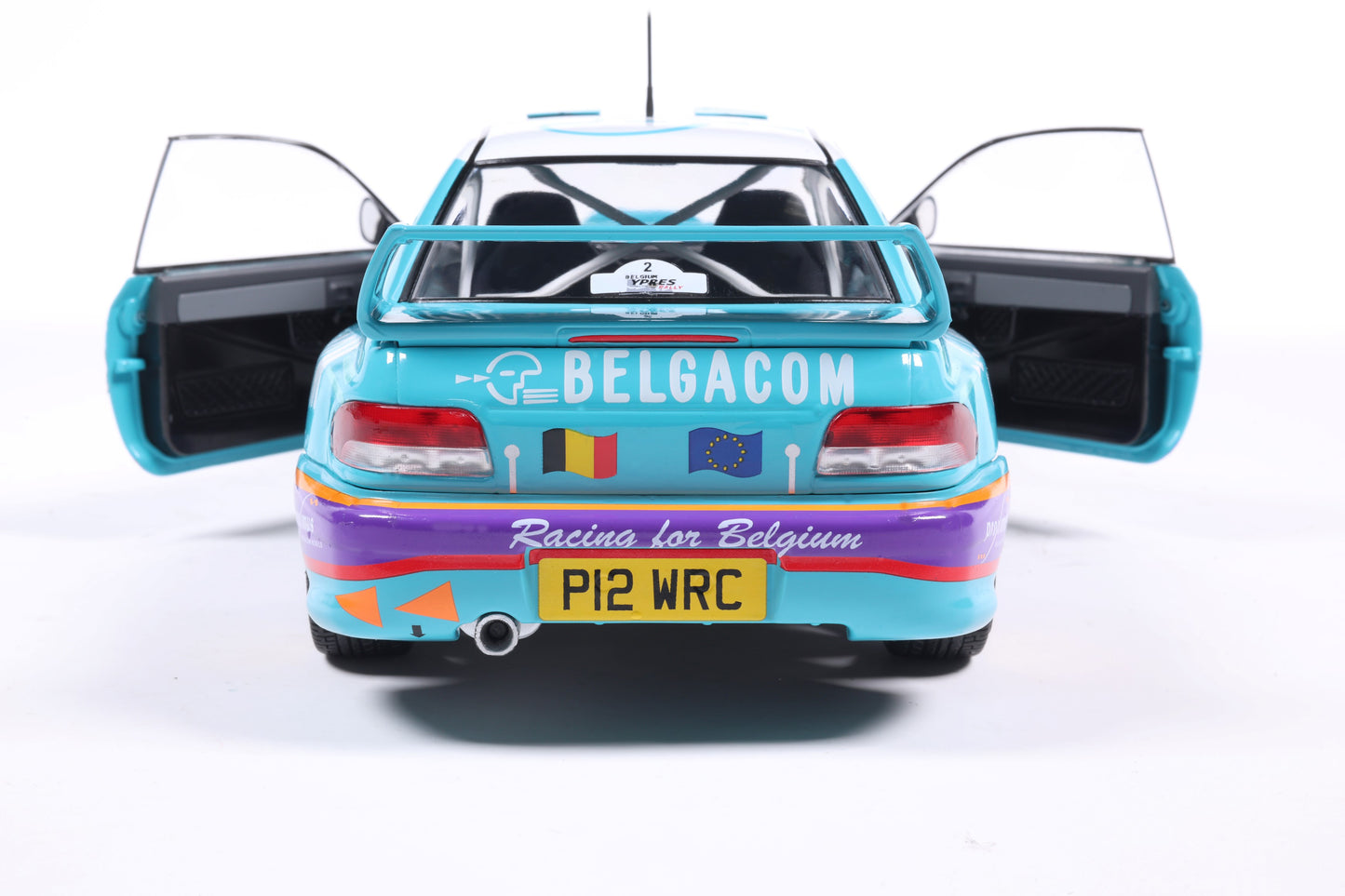 Solido 1998 Subaru Impreza S5 WRC99 #2 Belgium Ypres Westhoek Rally 1:18