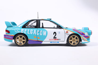 Solido 1998 Subaru Impreza S5 WRC99 #2 Belgium Ypres Westhoek Rally 1:18