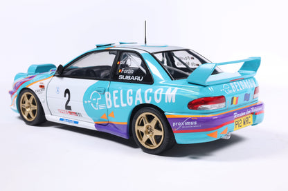 Solido 1998 Subaru Impreza S5 WRC99 #2 Belgium Ypres Westhoek Rally 1:18