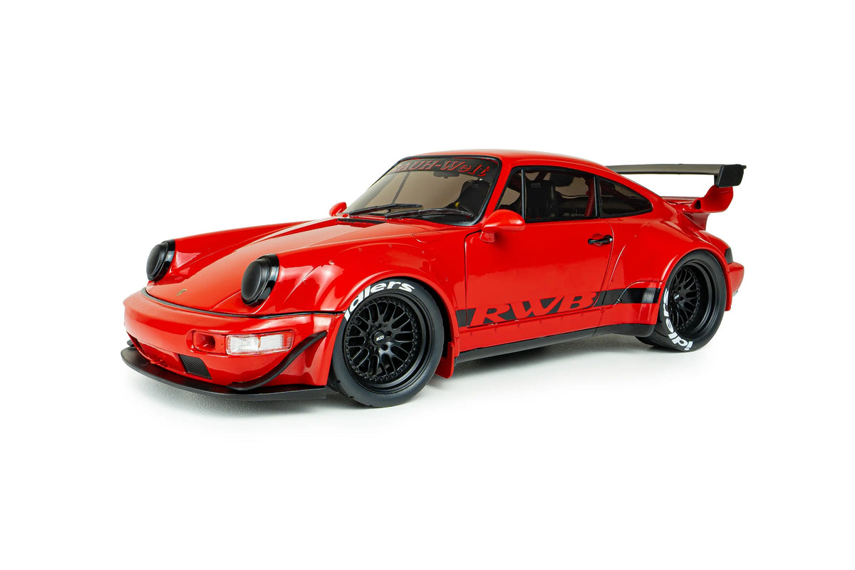Solido Porsche 911 964 RWB Sema Show 2015 Red 1:18