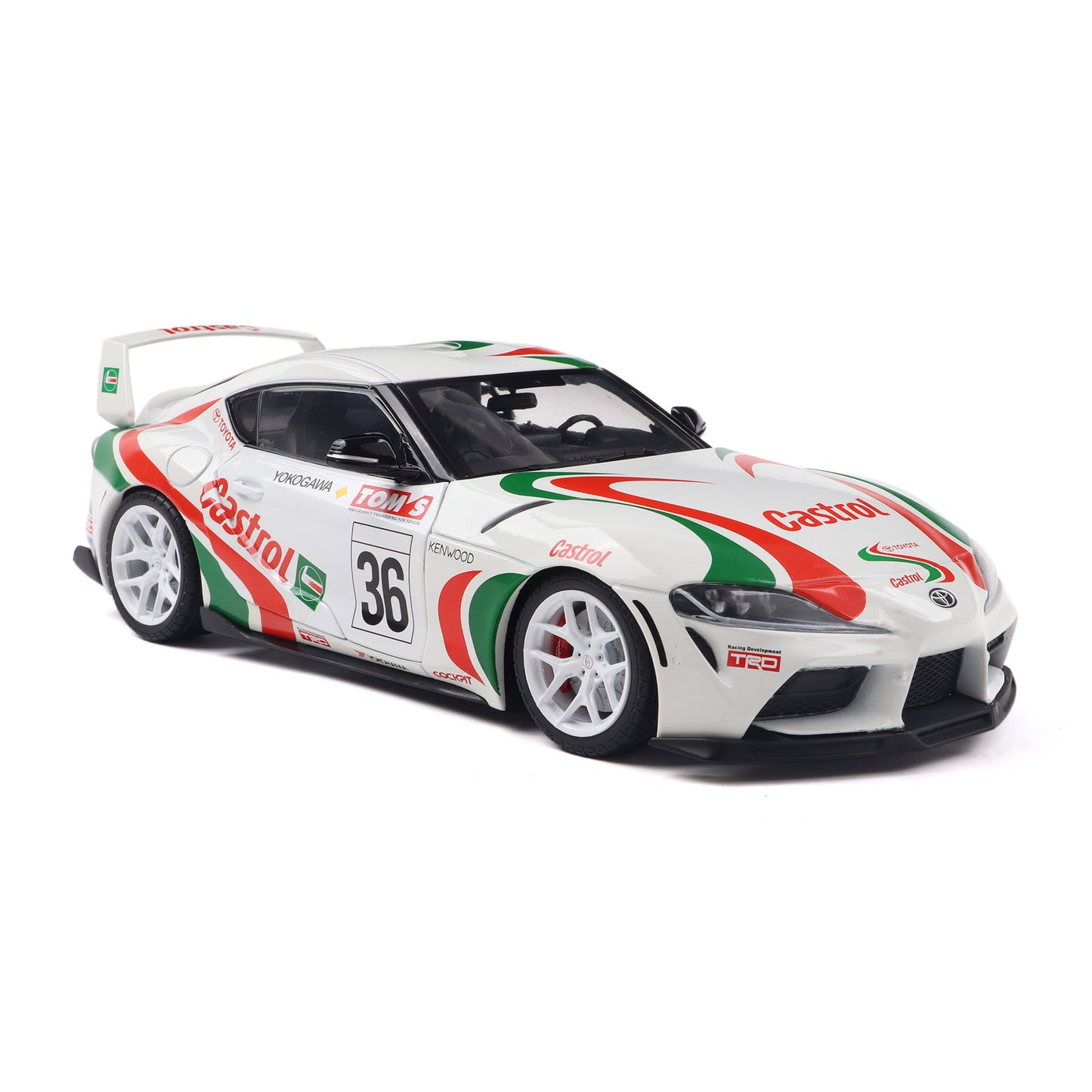 Solido 2024 Toyota GR Supra A90 #36 Toyota Racing Tribute White 1:18