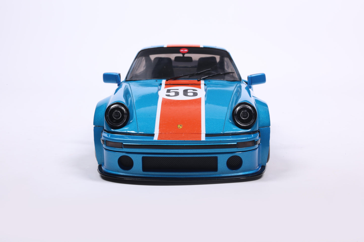 Solido 2026 Porsche 911 KS-R Blue & Orange Khyzyl Saleem 1:18