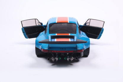 Solido 2026 Porsche 911 KS-R Blue & Orange Khyzyl Saleem 1:18