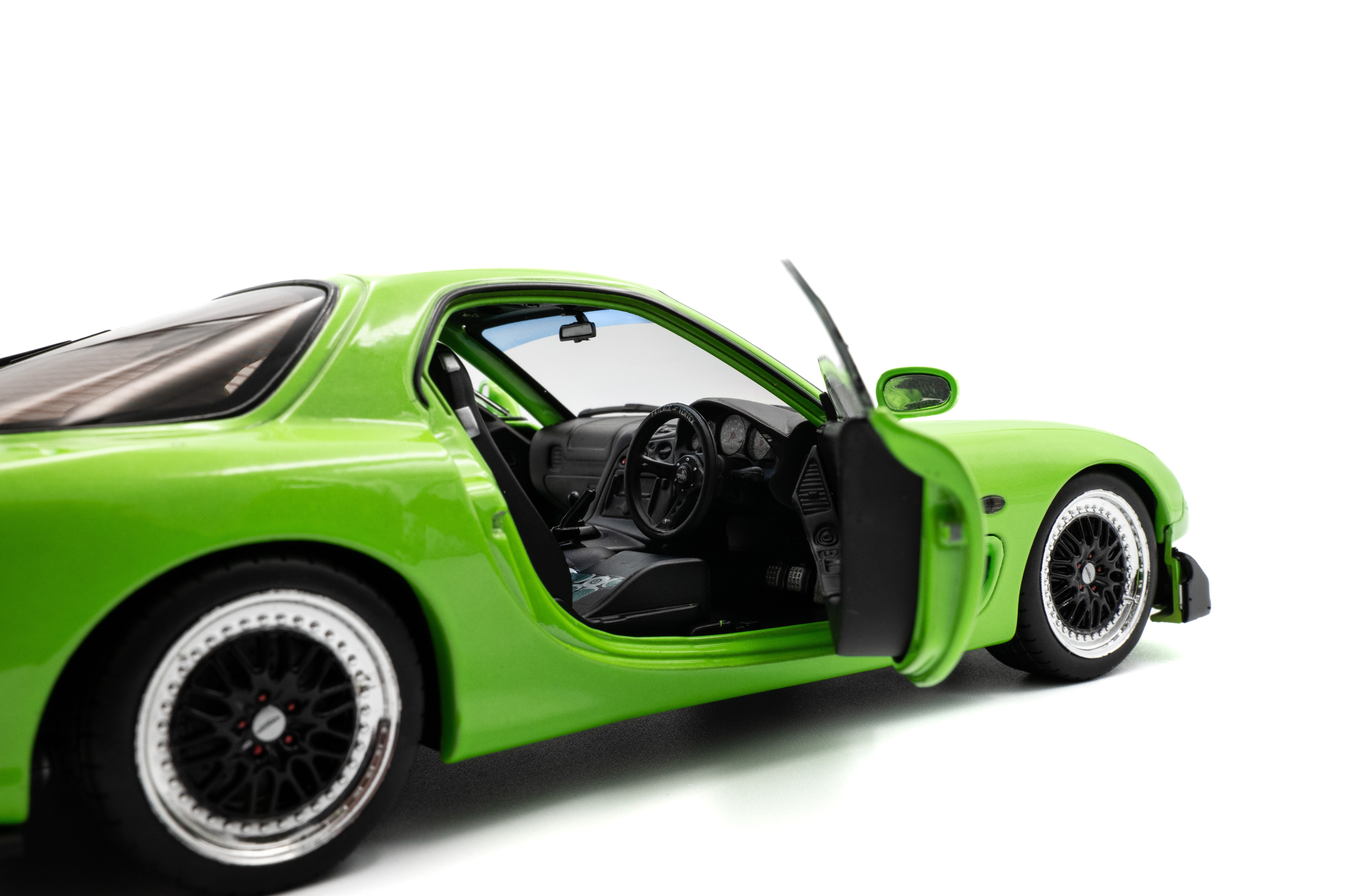 Solido 1999 Mazda RX7 FD3RS Solido Works Neon Green 1:18 – STM Diecast