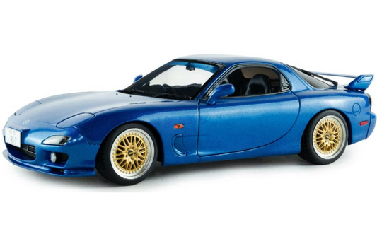 Solido 1999 Mazda RX7 FD3RS Innocent Blue Mica 1:18