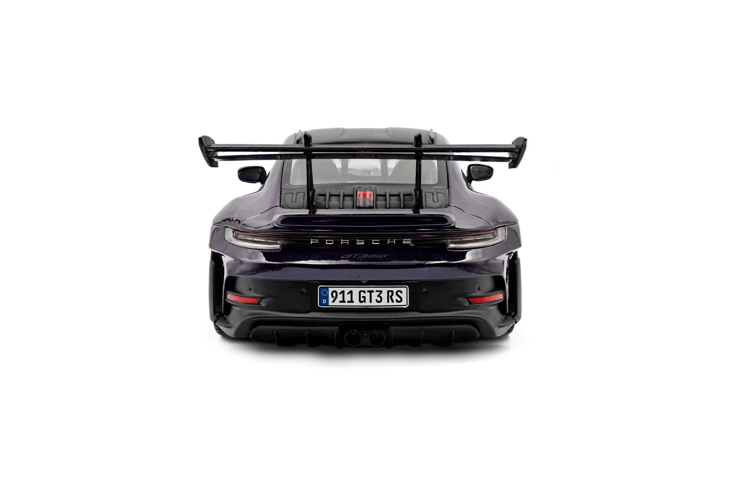 Solido 2024 Porsche 911 992 GT3 RS Weissach Pack Purple Ultraviolet 1:18