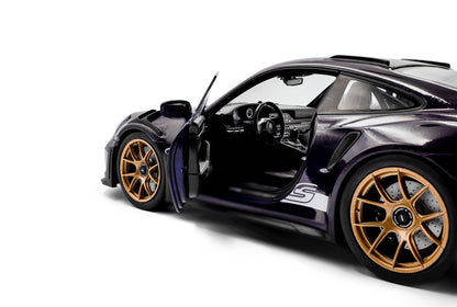 Solido 2024 Porsche 911 992 GT3 RS Weissach Pack Purple Ultraviolet 1:18