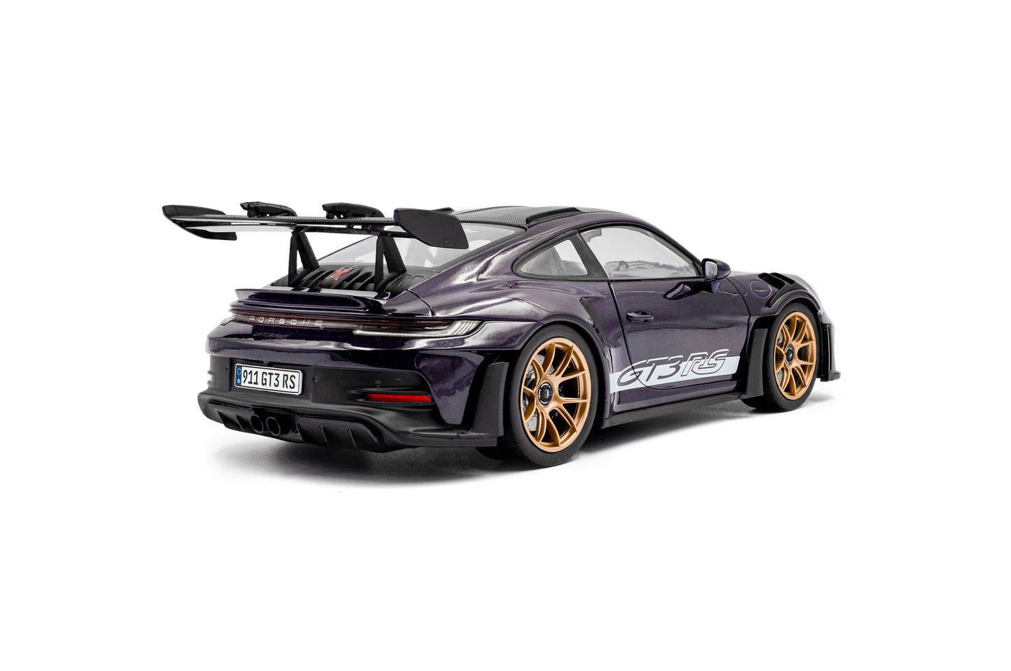 Solido 2024 Porsche 911 992 GT3 RS Weissach Pack Purple Ultraviolet 1:18